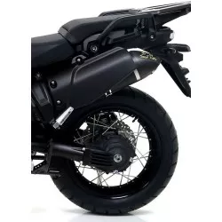 Silencieux MAXI RACE TECH 72614AKN Aluminium Dark (noir) pour Yamaha XT1200Z Super Ténéré 2010 et +
