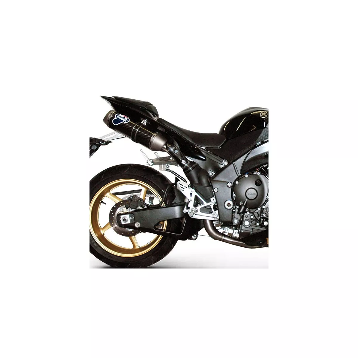 Cupolino Moto FABBRI Double Bubble Grigio Per YAMAHA YZF R1 1000 (2009-2014)
