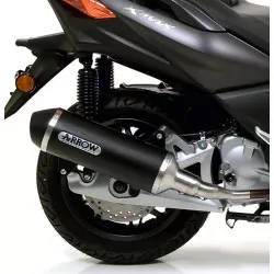 Silencieux URBAN ARROW 53526ANN Aluminium Dark, avec embout inox Noir, pour Yamaha XMAX 125 2018 et +