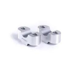 Pontets 3671 PUIG, couleur argent ou noir, Hauteur 20mm Ø 22mm
