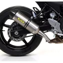 Silencieux RACE TECH 71846PK ARROW titane embout Carbone pour Suzuki SV650 2016 et + 