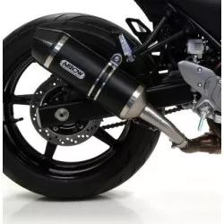 Silencieux RACE-TECH ARROW 71846AKN aluminium Dark (noir) pour Suzuki SV650 2016 et + 