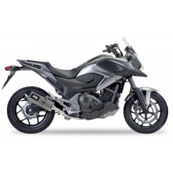 Échappement IXIL HEXOVAL TITANE pour HONDA NC700X / S / NC, 750 Integra 2012 et +, NC750X / S / Integra 2016 et +