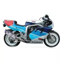 Échappement Racing IXIL OVAL XTREM EVOLUTION pour SUZUKI GSXR 750 1990-1991