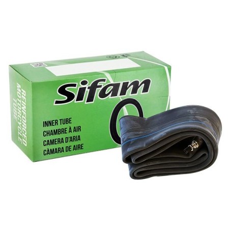 Sifam - Chambre à Air Cross 275/300-12 Tr87 Epaisseur 3mm Valve coudéé Pneu en 80/100-12