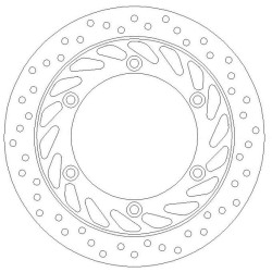 Ferodo - Disque de Frein Fixe HONDA - Homologué TÜV