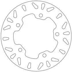 Ferodo - Disque de Frein Fixe SYM - Homologué TÜV