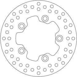 Ferodo - Disque de Frein Fixe KYMCO - Homologué TÜV
