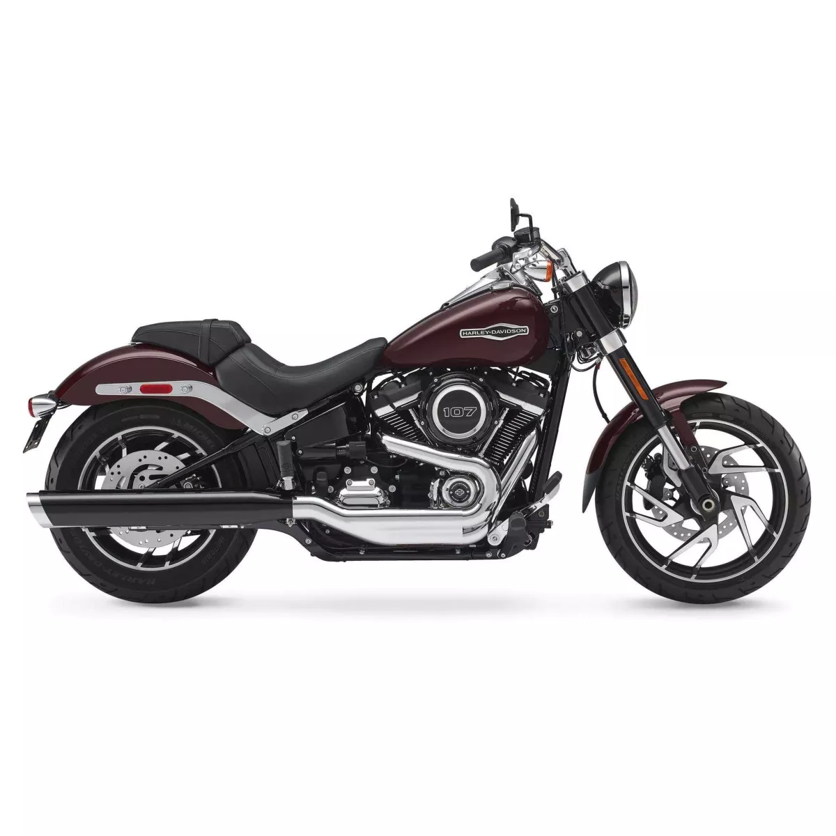 Harley-Davidson- Caches Supports De Garde-boue Arrière - Softail Sport Glide A Partir De 2018 Noir