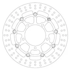 Ferodo - Disque de Frein Flottant SUZUKI - Homologué TÜV