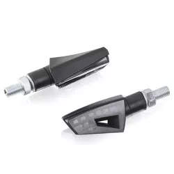 Clignotants OPEN à LED PUIG 8997 en aluminium et verre transparent