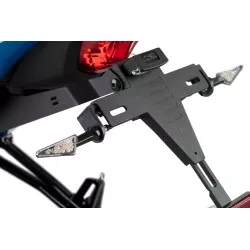 Clignotants SNAKE à LED 5239, homologués, noir et verre transparent