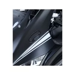 Cache-orifices clignotants R&G RACING noir Kawasaki ZX-10R