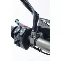 Réhausses de rétroviseur R&G RACING M8x1,25x11,5mm +45mm noir