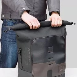 Sacoches cavalières avec sac intérieur étanche amovible CRM102 GIVI, volume 16 litres - Ligne café racer CORIUM