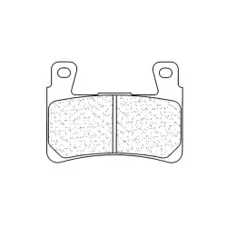 Plaquettes de frein CL BRAKES 2711A3+ métal fritté