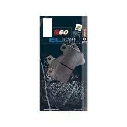 Plaquettes de frein CL BRAKES Racing 2361C60 métal fritté