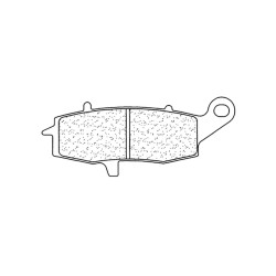 Plaquettes de frein CL BRAKES 2384A3+ métal fritté