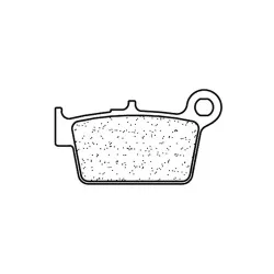 Plaquettes de frein CL BRAKES 1244X59 métal fritté