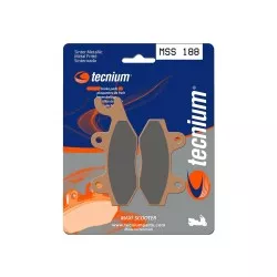 Plaquettes de frein TECNIUM MSS188 métal fritté