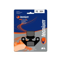 Plaquettes de frein TECNIUM ME384 organique pour Lifan LF 125 Off Road, Quadzilla WK 140, Stomp 125 Elite