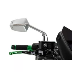 Rétroviseur droit GTI 015D PUIG, bras alu, Pas de vis universel M10