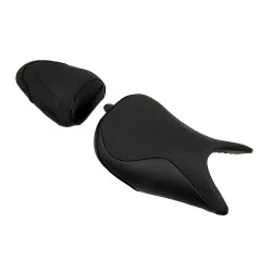 Selle Bagster READY LUXE configurable, noir liserés NOIRS pour Suzuki GSX-S 1000 2015-2020