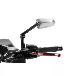 Rétroviseur Gauche F1.1 PUIG, couleur Noir