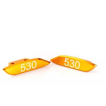 Puig - Jeu d'obturateur 7511 pour emplacement des rétroviseurs d'origine sur Yamaha TMAX 530 / DX / SX 12-17
