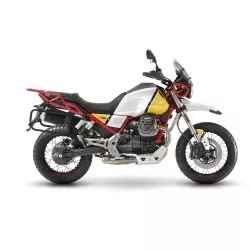 Pack valises aluminium Shad Terra + supports 4P System pour Moto Guzzi V85TT 2019 et +