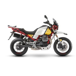 Pack Top case aluminium Shad Terra TR48 + supports pour Moto Guzzi V85TT 2019 et +