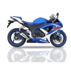 Echappement IXIL DUAL HYPERLOW INOX pour SUZUKI GSXR 600 (CV1) et GSXR750 (CW1)  2008-2010 