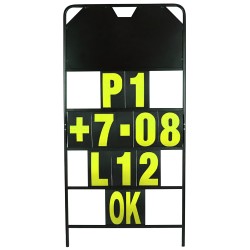 Tableau de panneautage / pit board Biketek 150 x 75 cm