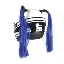 Couettes pour décoration de votre casque moto