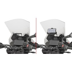 Châssis support GPS FB7710 GIVI à monter derrière la bulle, pour KTM 790 Adventure 2019 et +