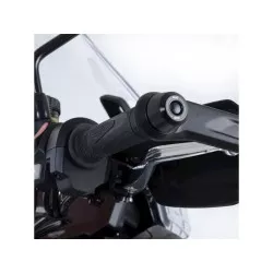 Embouts de guidon avec protège-mains origine R&G RACING noir Triumph Tiger 900
