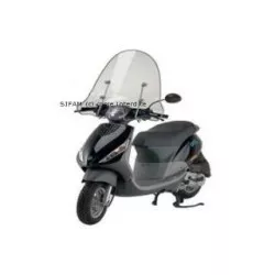 Fabbri - Parebrise Piaggio Zip 4t 2006 - Haut avec Bord