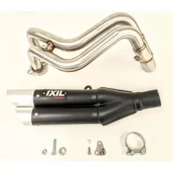 Echappement IXIL DUAL HYPERLOW XL BLACK EDITION pour MT-07 et XSR 700