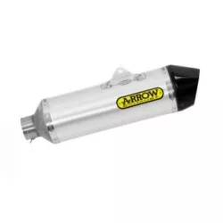 Silencieux RACE-TECH ARROW 72623AK Aluminium avec embout Carbone pour Husqvarna 701 Enduro / Supermoto 2017 et +