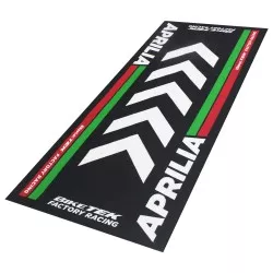 Tapis Moto APRILIA serie4 pour garage, atelier, paddock ou showroom