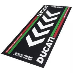 Tapis Moto DUCATI serie4 pour garage, atelier, paddock ou showroom