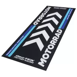 Tapis Moto MOTORRAD (idéal BMW) serie4 pour garage, atelier, paddock ou showroom