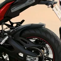 Extension de garde-boue arrière noire mat pour BMW S1000XR 2020 et +, M1000XR 2024 et +
