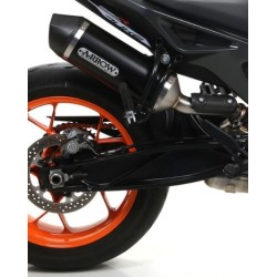 Silencieux RACE-TECH ARROW 71890AKN Dark aluminium noir pour KTM Duke 790 2018 et +, 890 Duke R 2020 et +