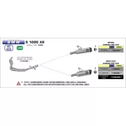 Collecteur racing ARROW 71751MI pour BMW S1000XR 2020 et +