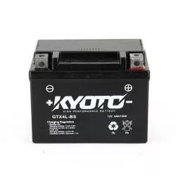 Batterie Kyoto Gtx4L-bs SLA AGM - Sans Entretien - Prête à l'Emploi