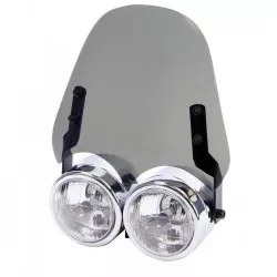 Saute vent adaptable pour double optique type Speed Triple