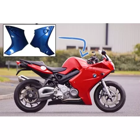Flancs de carénages et sabot Pyramid pour BMW F800S et F800ST 2005-2012