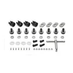 Kit RAPID RELEASE GIVI 01RKIT pour conversion des supports latéraux en supports latéraux à démontage rapide