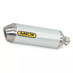 Silencieux RACE-TECH ARROW 71749AK Aluminium embout carbone pour Aprilia SRV850 2012-2016